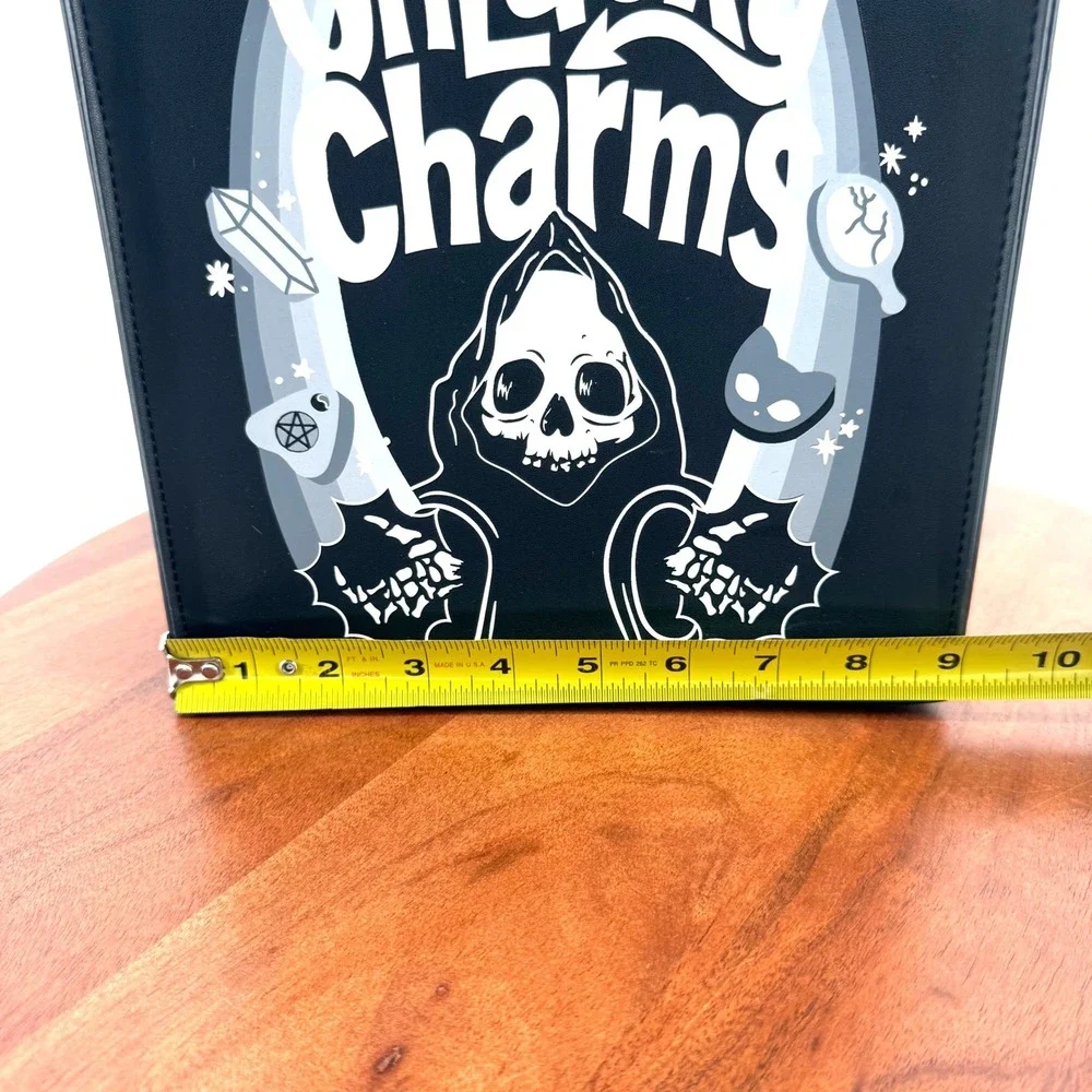 Killstar Unlucky Charms Cereal Box Backpack Crossbody Black Goth Novelty Bag OS